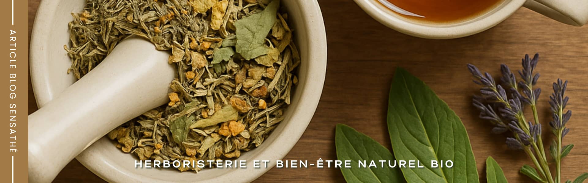 Recette de tisane expectorante naturelle maison | Herboristerie Sensathé